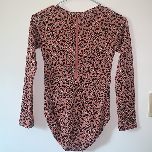 NWOT art Class Full Sleeves Girl Swimsuit. - Picture 2 of 4